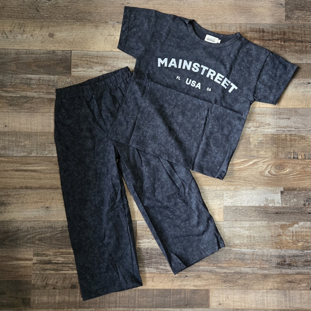 Magical Mamas Main Street USA Black Stonewash Outfit
